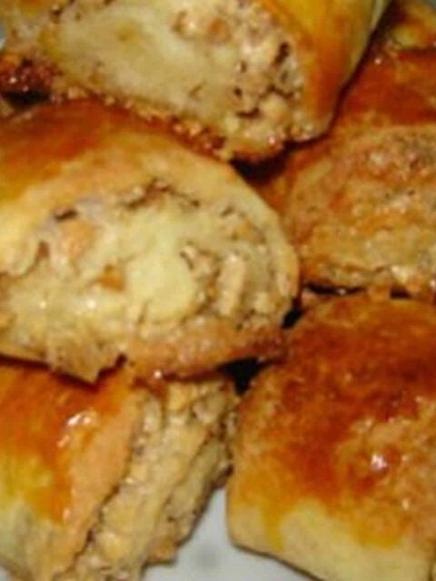 Cevizli rolo tatlisi - Walnoottoetje
