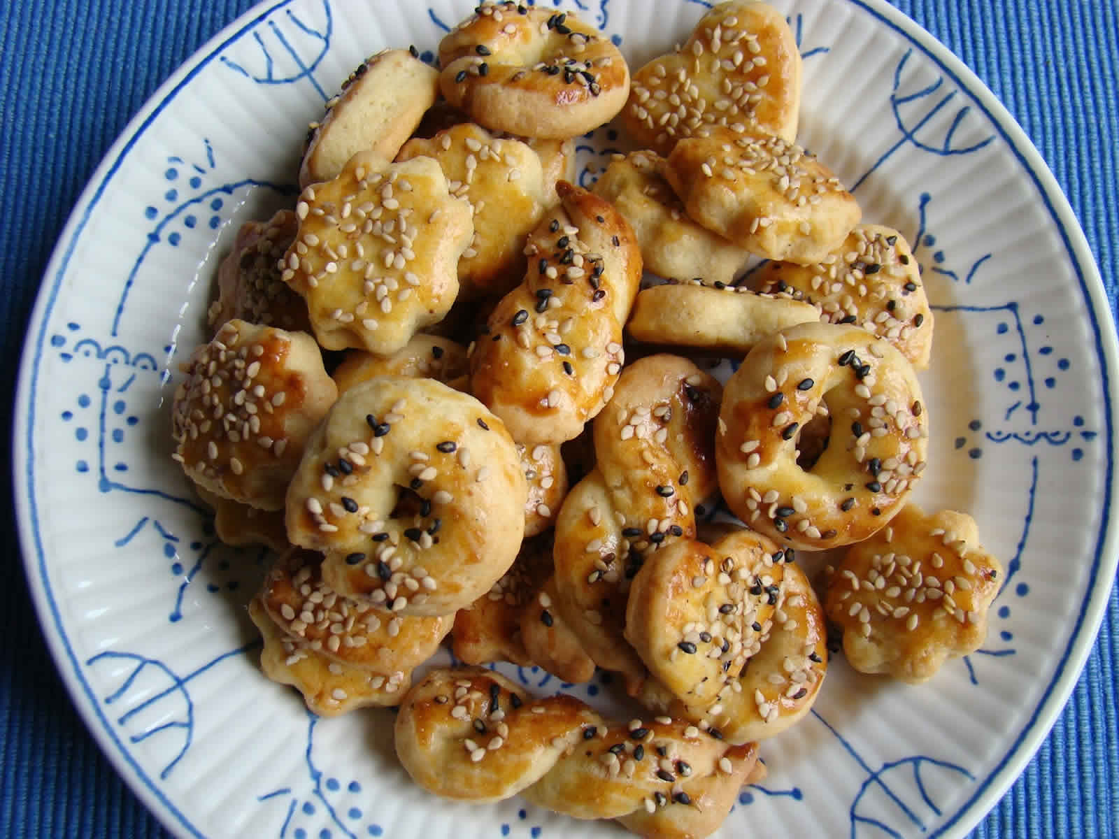 Mahlep kurabiye – Rozen koekjes