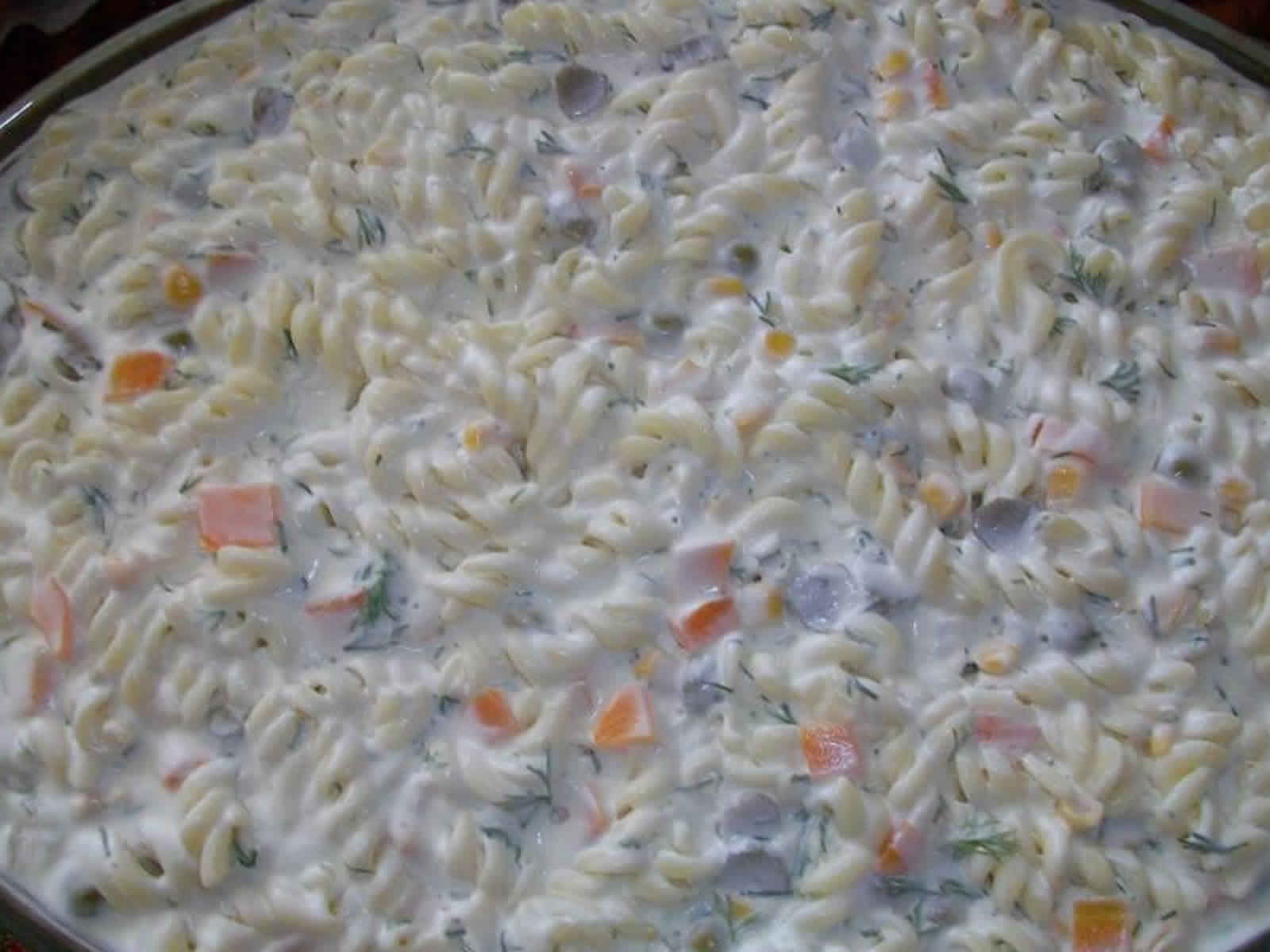Makarna Salatasi – Pastasalade