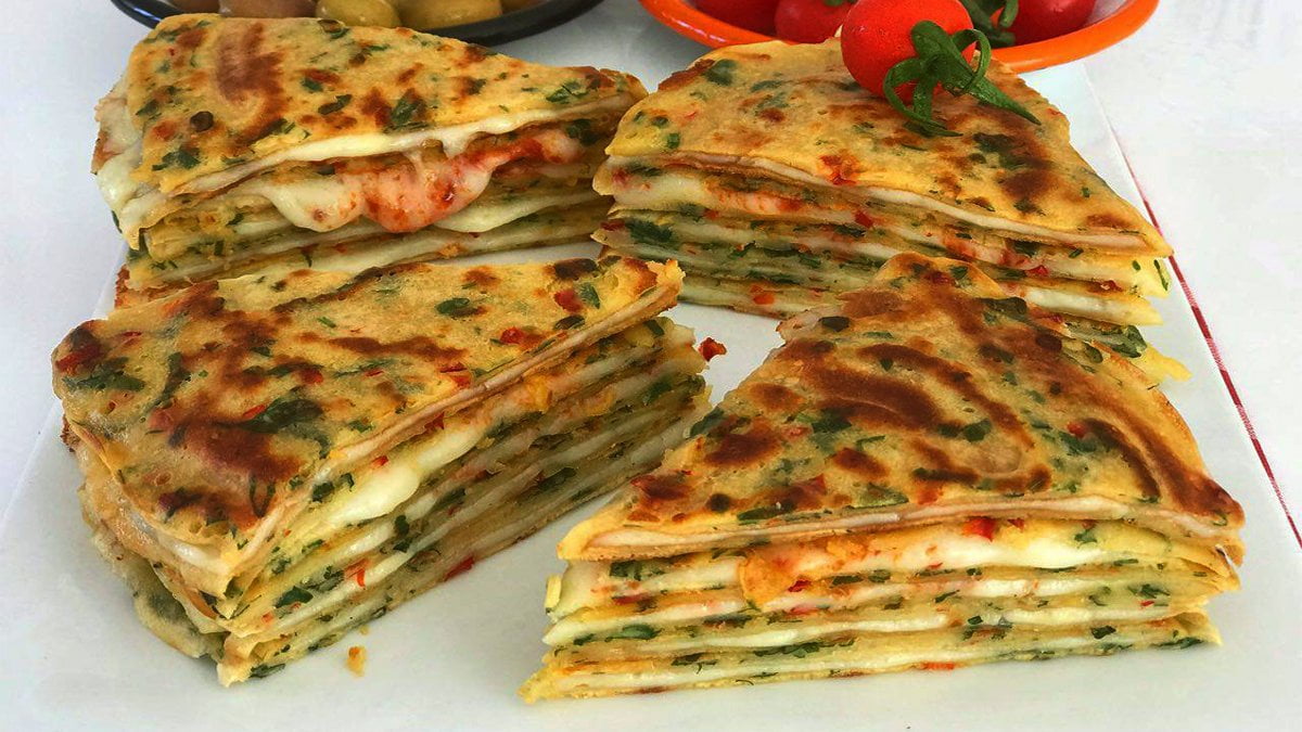 Sucuk Kasarli krep – Worst kaas crepe